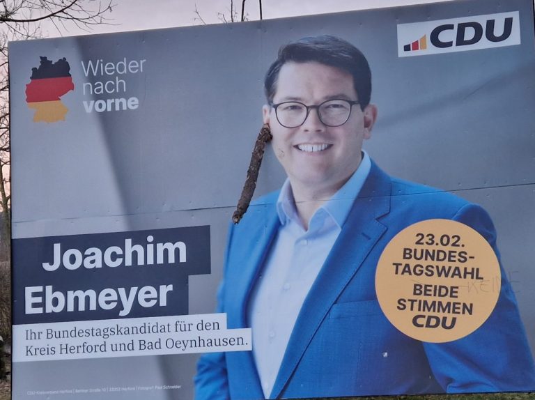 Bundestagswahlkreis Herford geht knapp an CDU