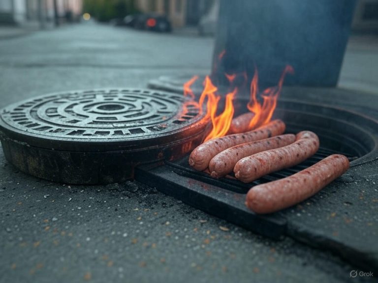 Heftige Kanalexplosion erschüttert die   Stadt