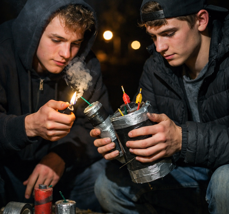 Tödliche Tragödie: Zwei 18-Jährige Böller-Bastler sterben in Silvesternacht